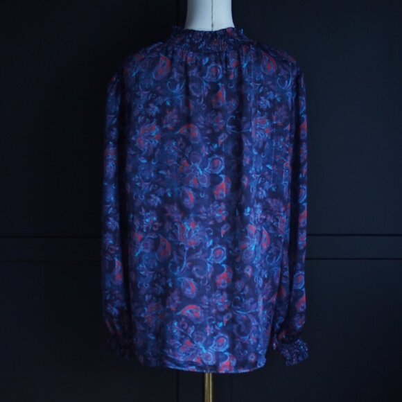 Joie | Smocked Long Sleeve Blouse - Picture 6 of 6